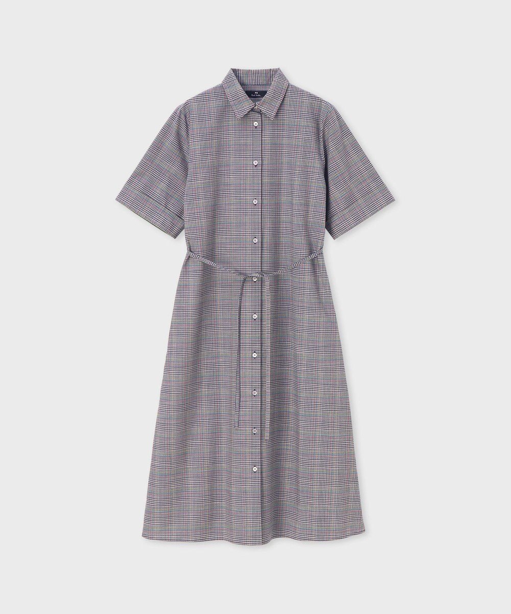 Paul Smith グレンチェック シャツ ワンピース 