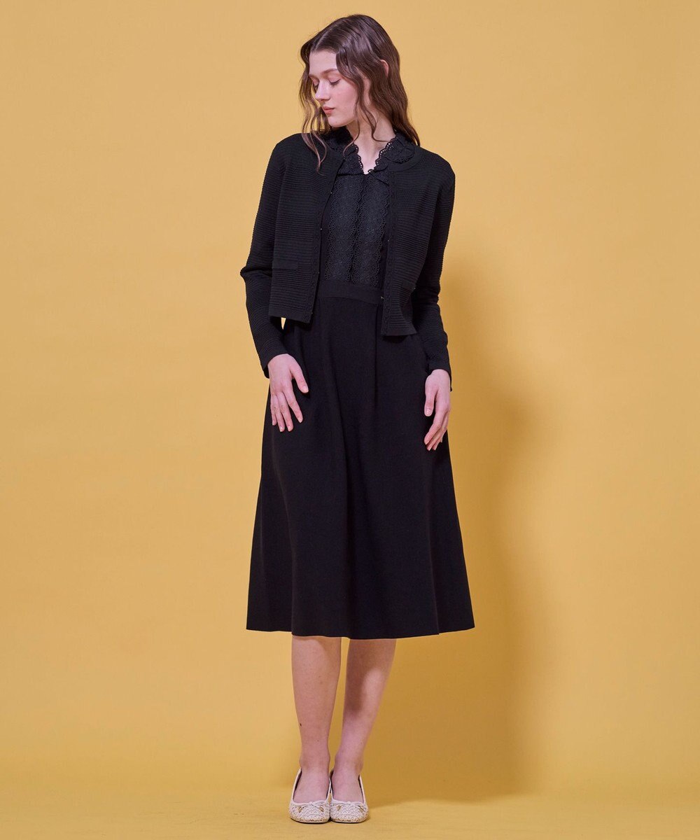 TOCCA PANORAMIC LANDSCAPE ニットカーディガン 