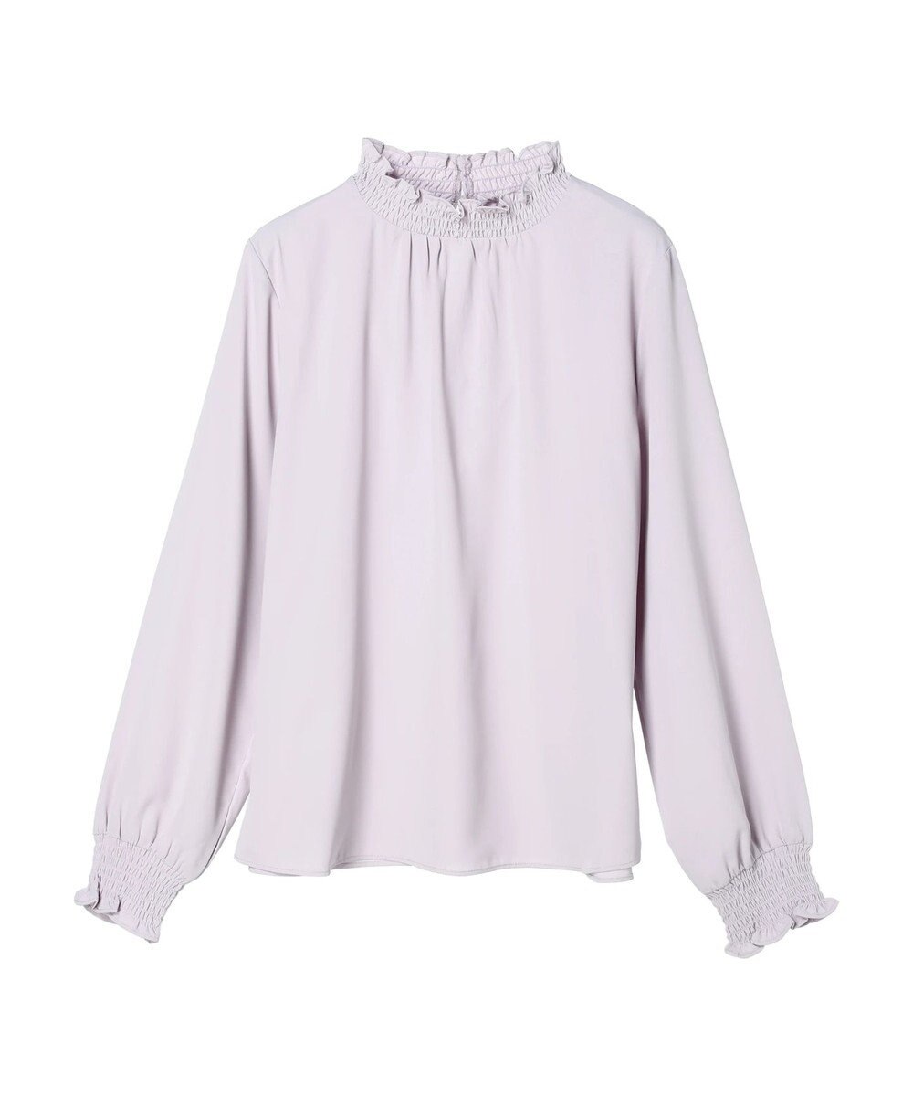 earth music&ecology シャーリングブラウス 