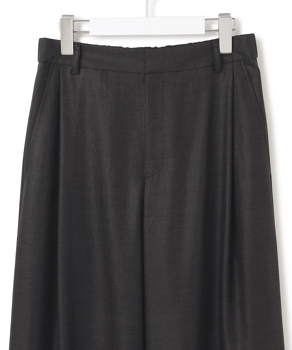 23区 S 【洗える】トリアセスラブストレッチ ワイド パンツ 