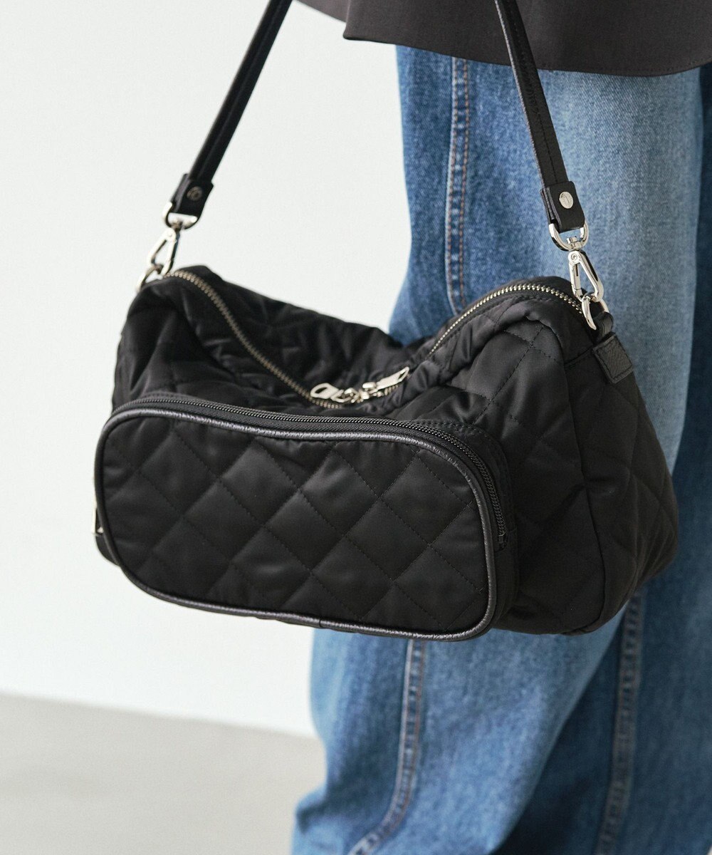 russet 【2025AW新作】キルティング横長2WAYショルダーバッグ(SF-258) 