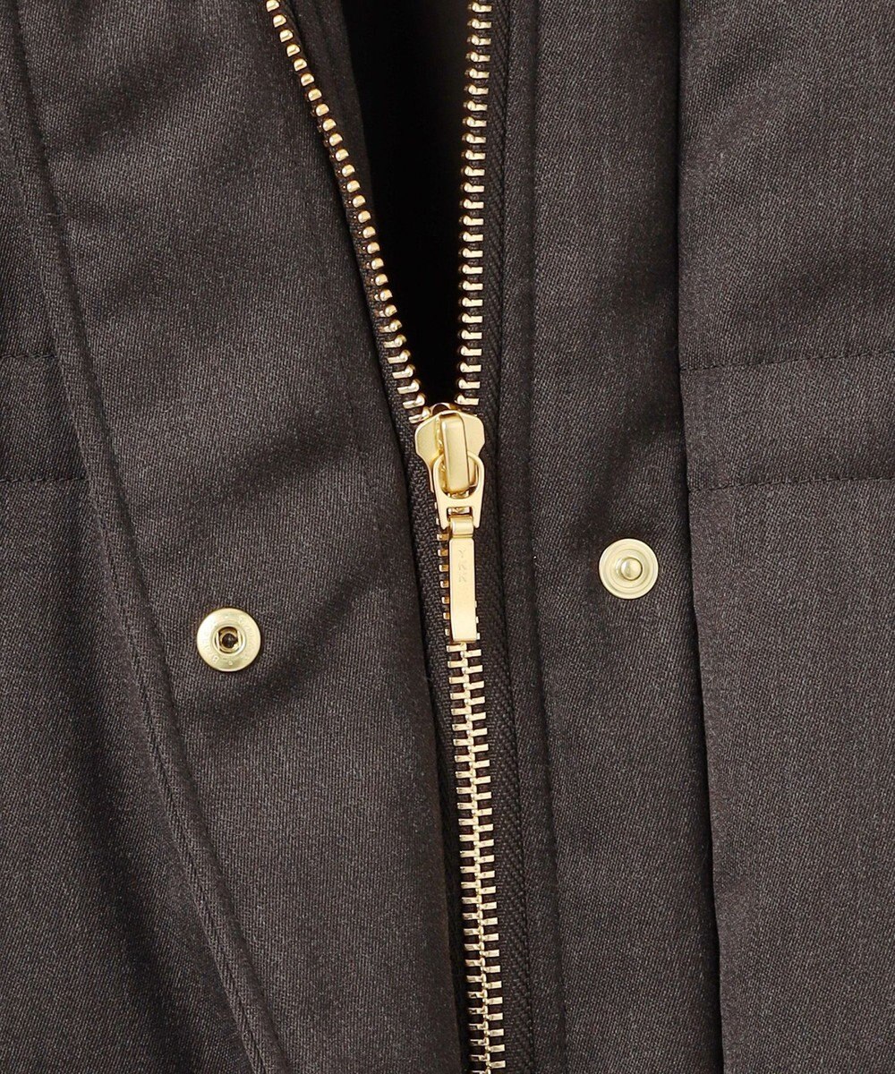 23区 S 【撥水加工】ブライトウール ロングダウンコート 