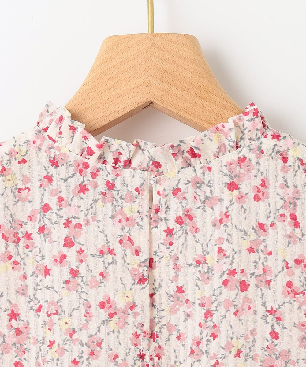 組曲 【WEB限定・2SET】フラワープリントアンサンブルニット 