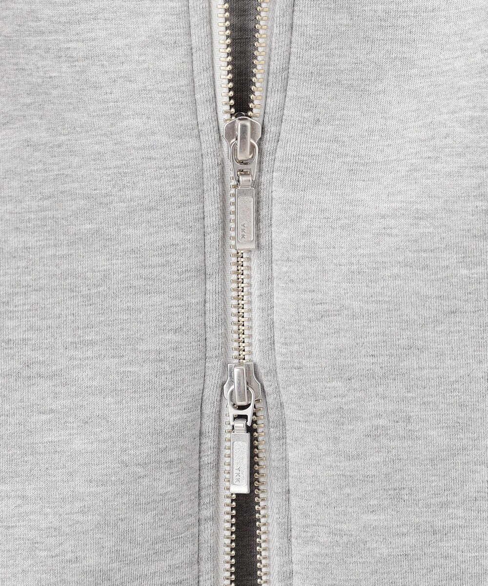 ICB 【洗える】 ビスコースエアーボンディング ジップアップフーディ 