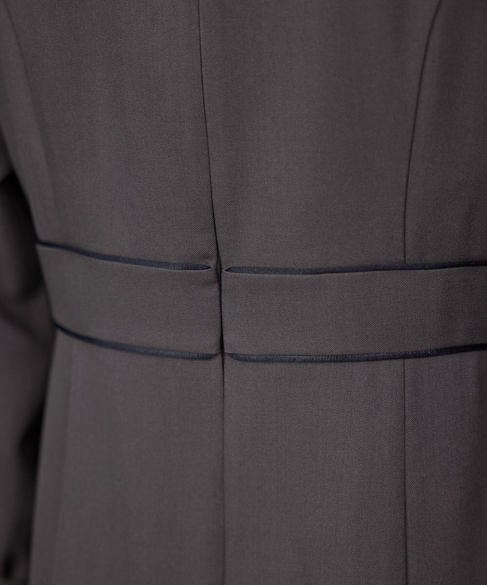 Tiaclasse L パイピングフレアワンピース 