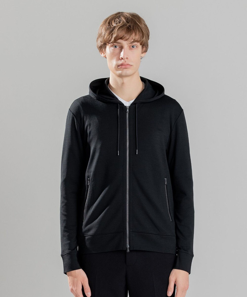JOSEPH HOMME FINE WOOL PONTI HOODIE 