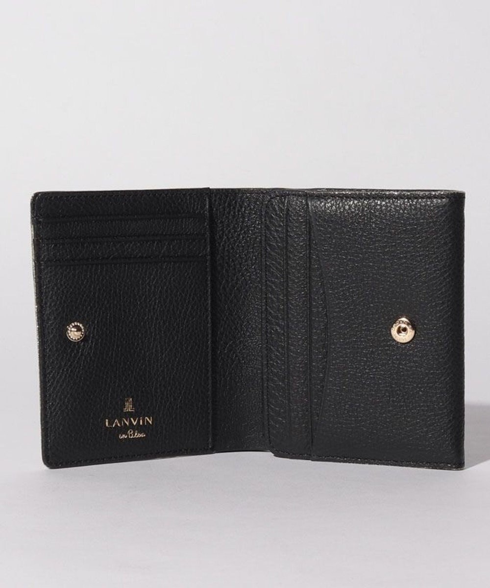 LANVIN en Bleu メラニー 二つ折りBOX財布 