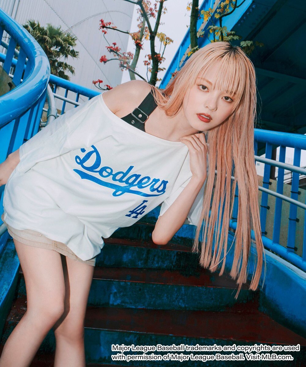 WEGO 別注MLBオフショルビッグT 