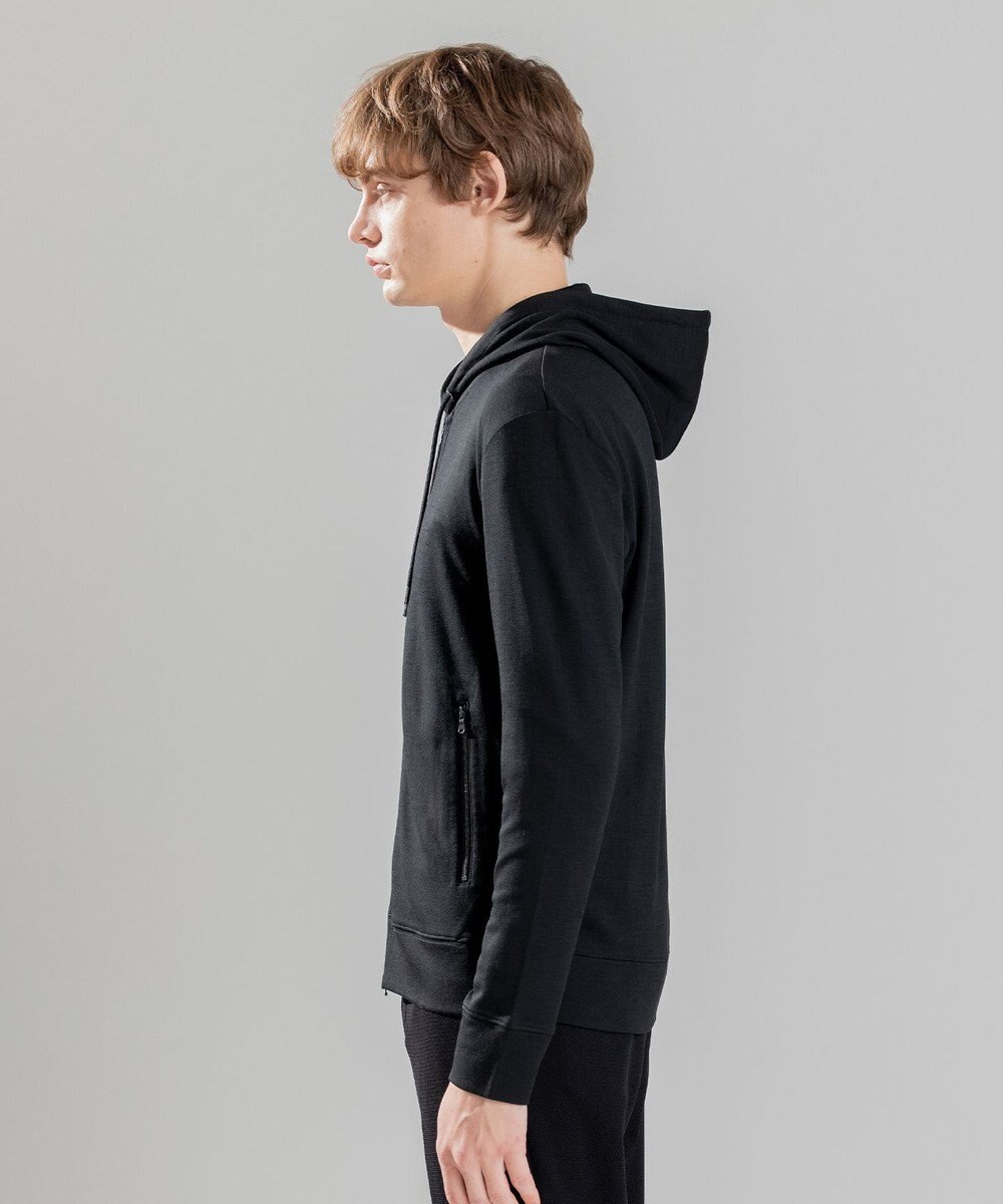 JOSEPH HOMME FINE WOOL PONTI HOODIE 