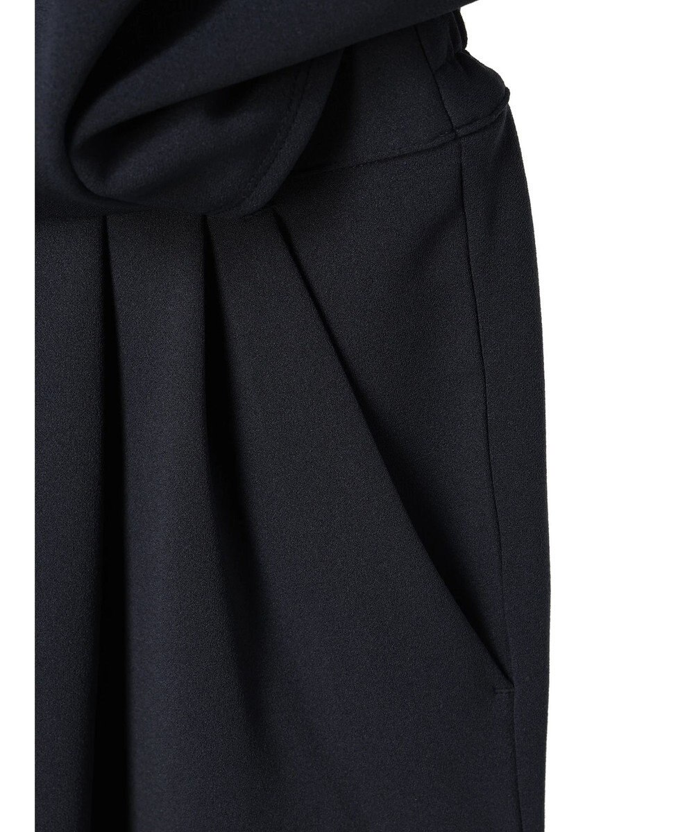 CRAFT STANDARD BOUTIQUE ８分丈ウエストタックオールインワン 