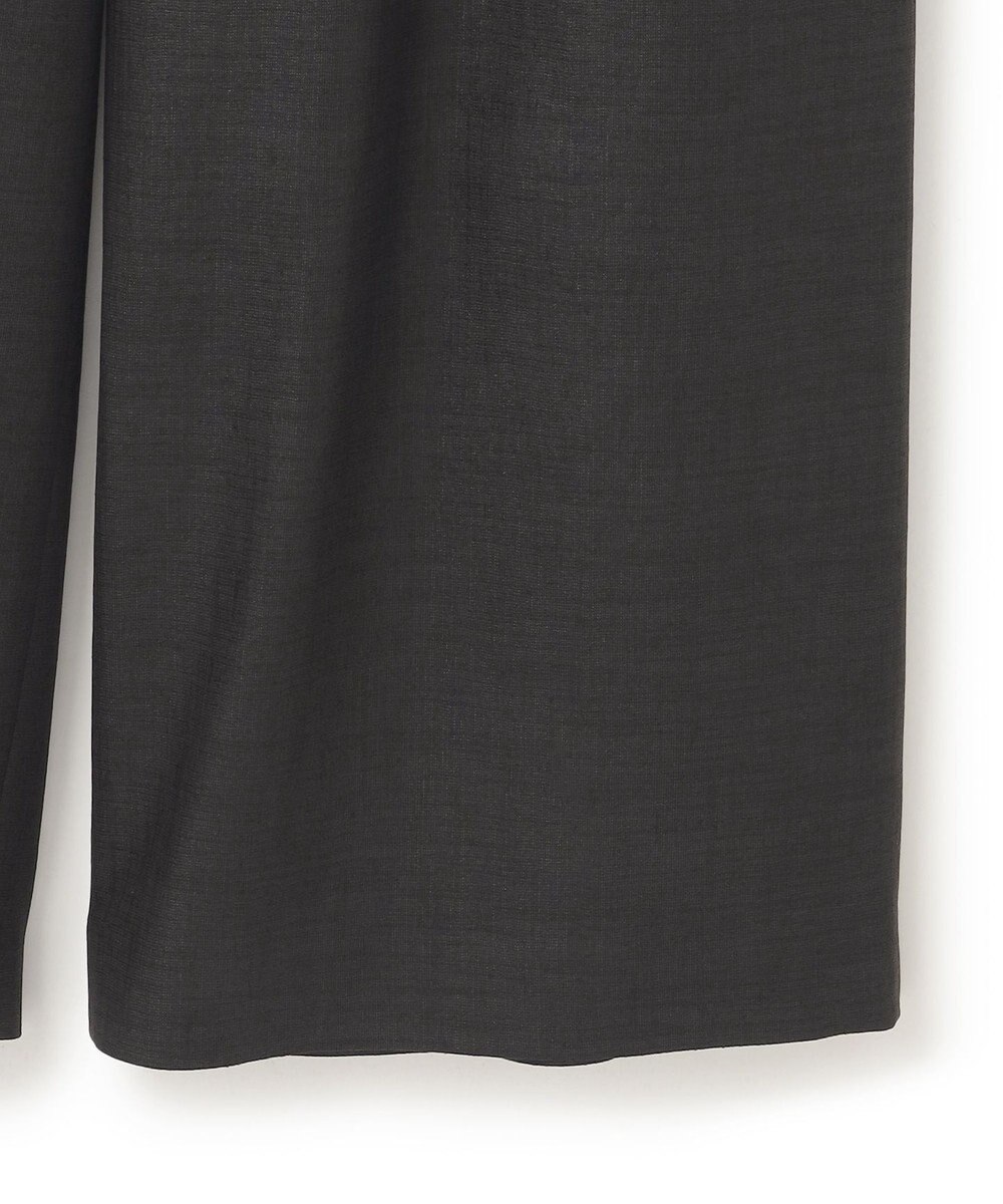 23区 L 【洗える】トリアセスラブストレッチ ワイド パンツ 