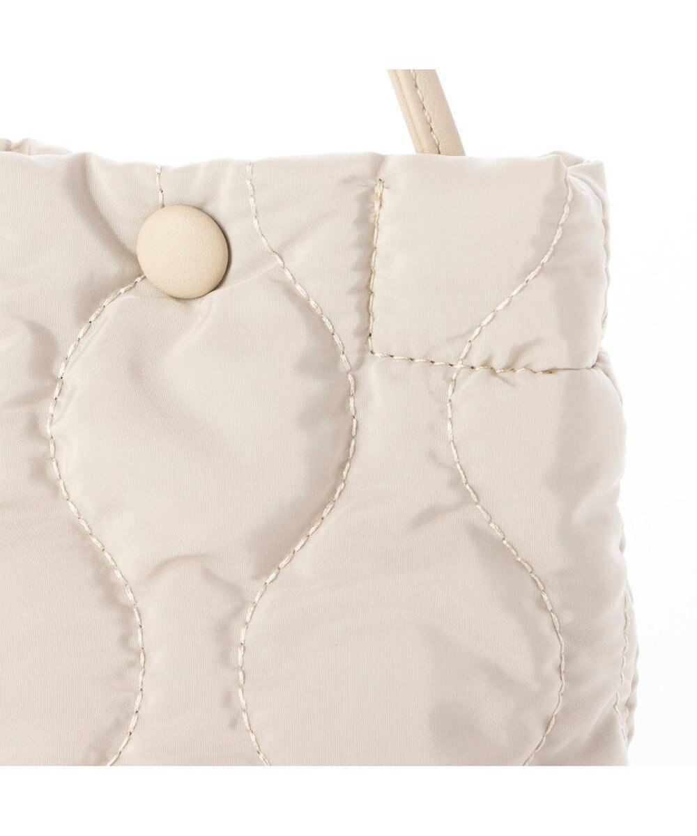 UNBILLION cachecache ナイロンキルティングスマホショルダー 