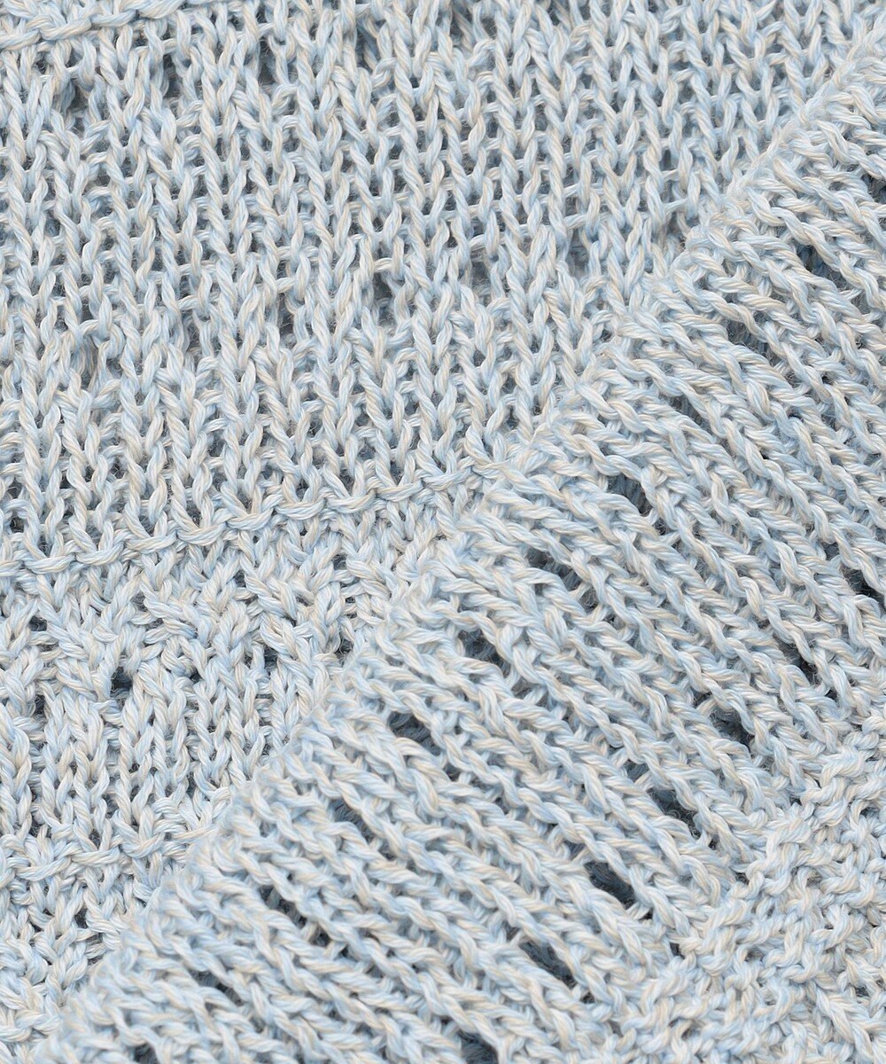 J.PRESS LADIES S CROCHET LIKE PATTERN スッキパー ニット 