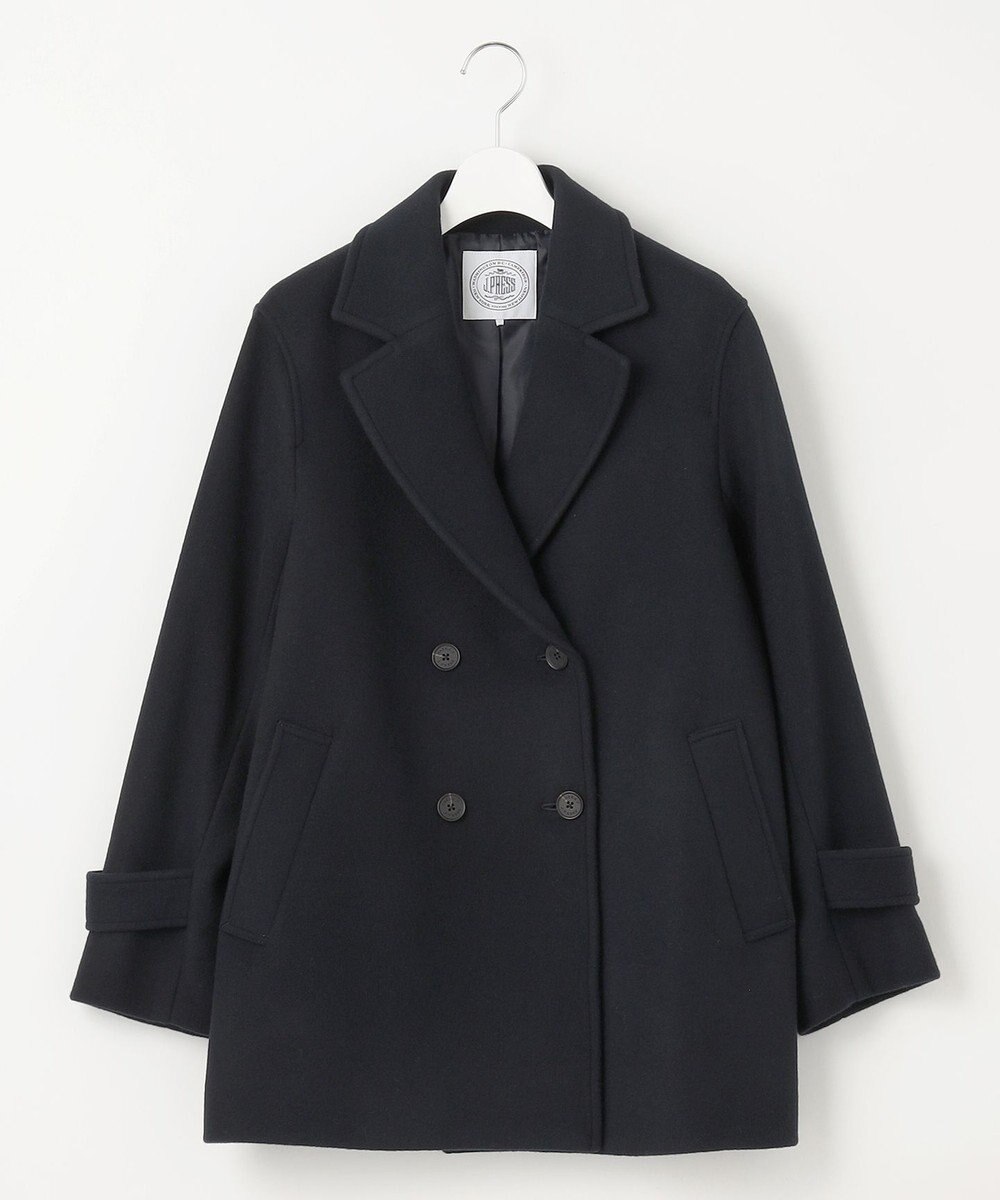 J.PRESS LADIES Jackal 140s ソフトメルトン Pコート 