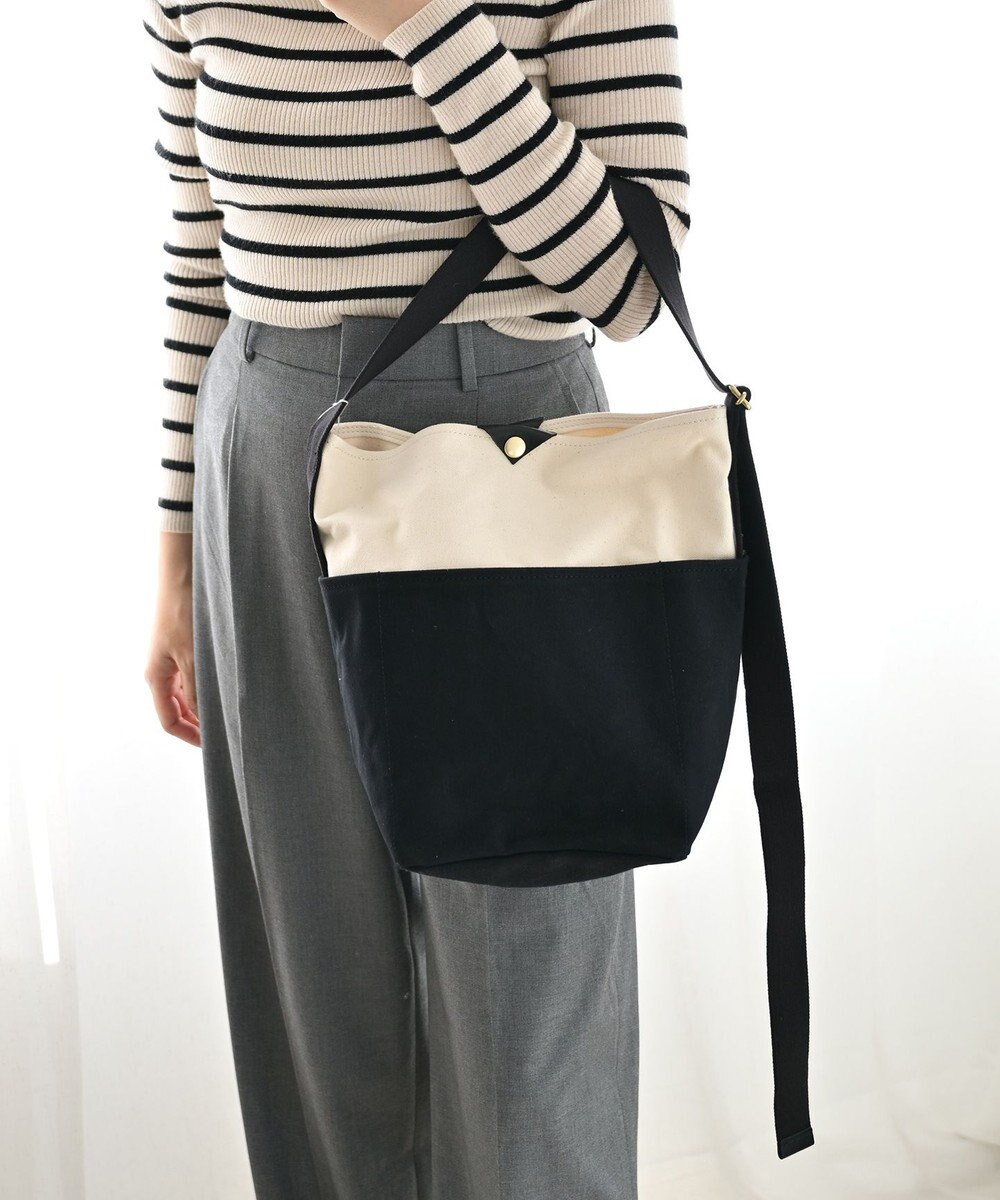 NIZYU KANO TWO-TONEショルダーバッグ Sサイズ 