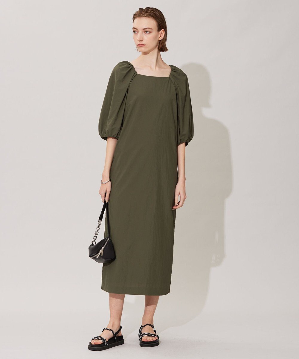 ICB 【洗える】 プルーフナイロンタフタ ワンピース 