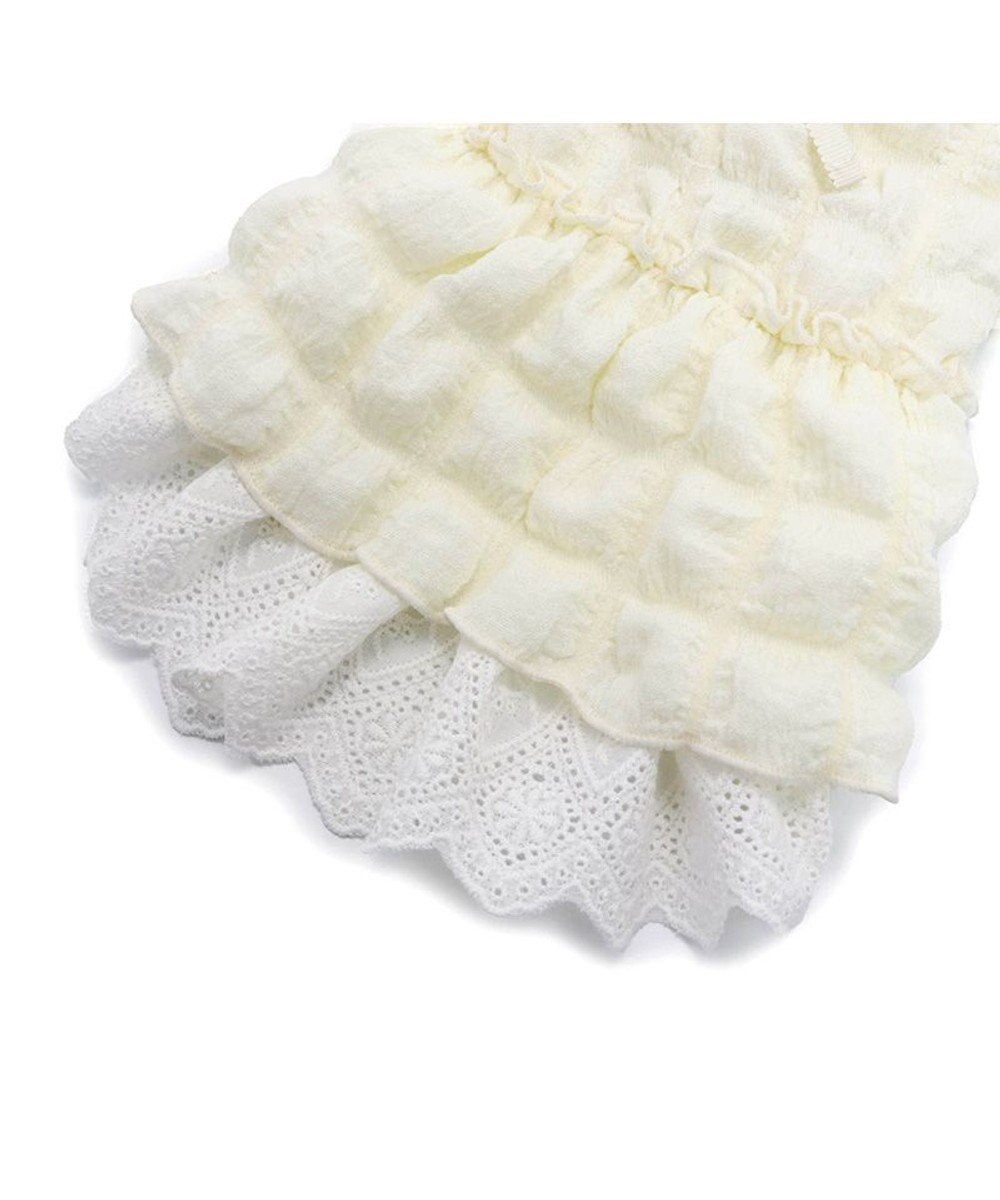 PET PARADISE ペットパラダイス ぽこぽこ ワンピース 《ホワイト》 小型犬 