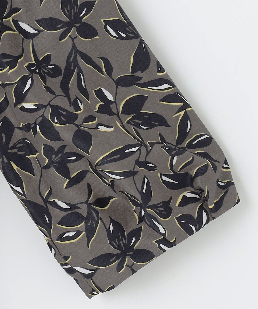 J.PRESS LADIES L 【洗える】ボタニカルプリント ブラウス 