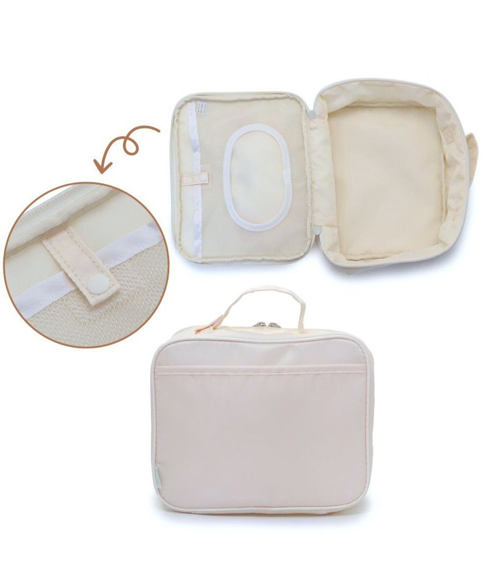 Mother garden しろたん 顔ぼん ポーチLサイズ おむつポーチ 