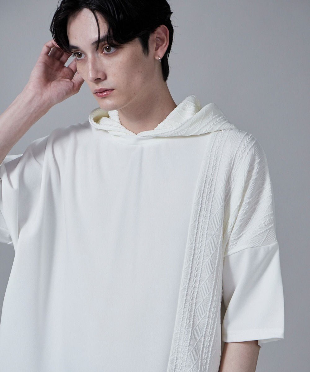 WEGO ジオメトリックブロックフードT(S) 