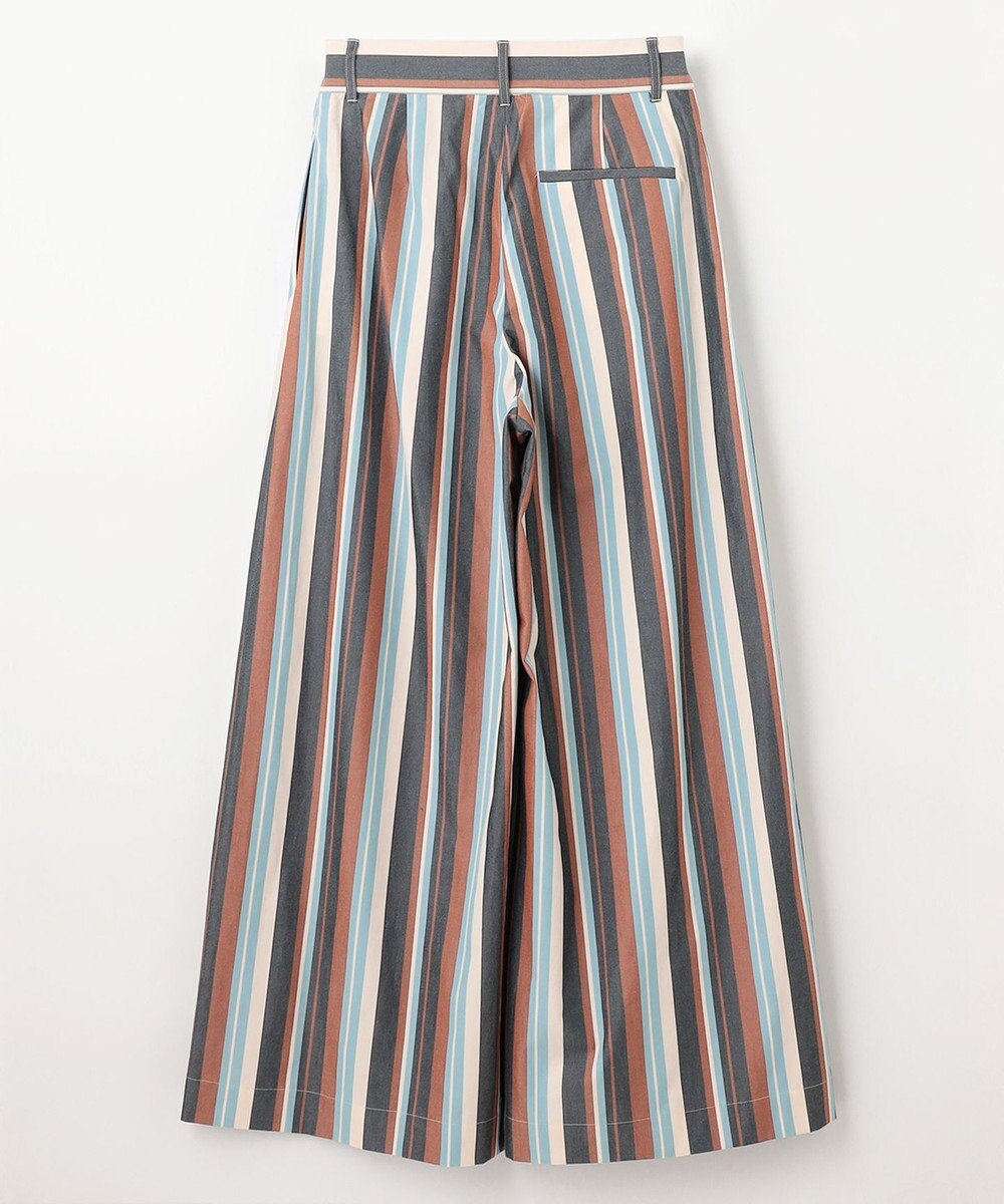 NAVE 【Nave 　洗える】ワイドストライプ　パンツ 