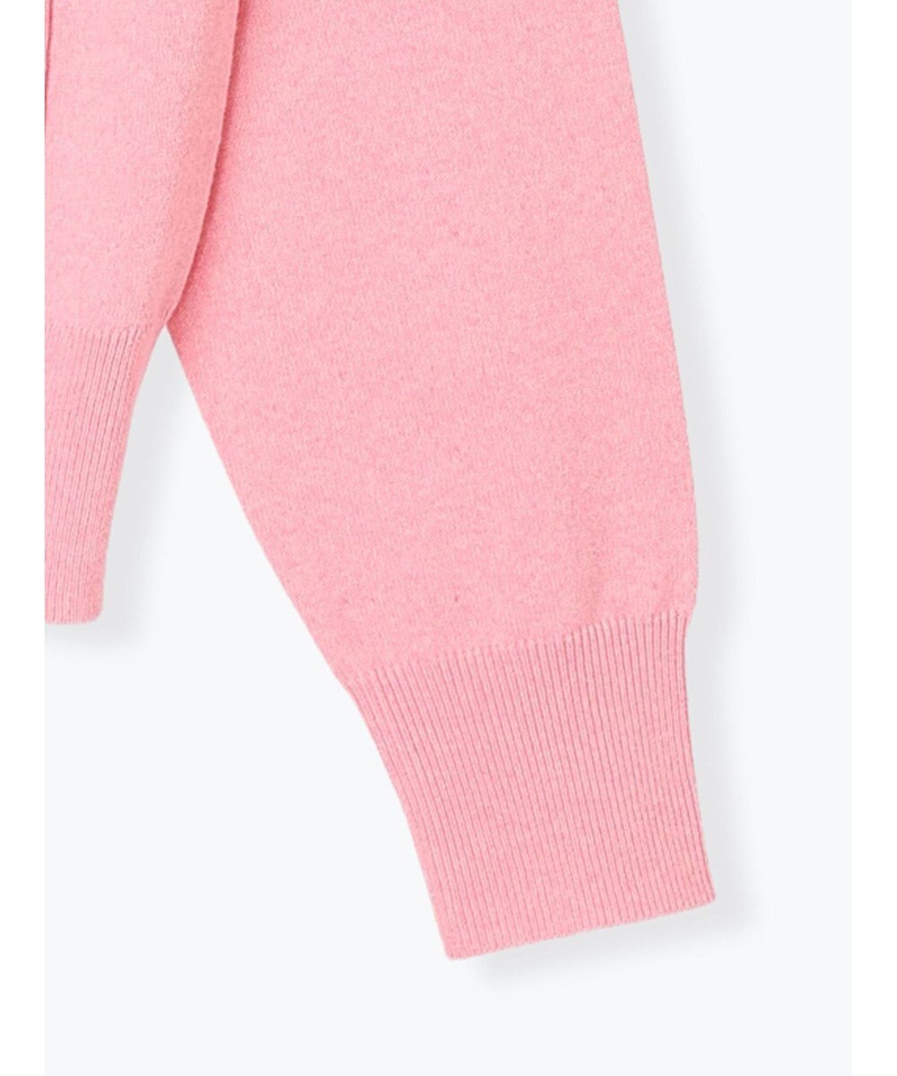 Te chichi ポケット付きクルーネックカーディガン 