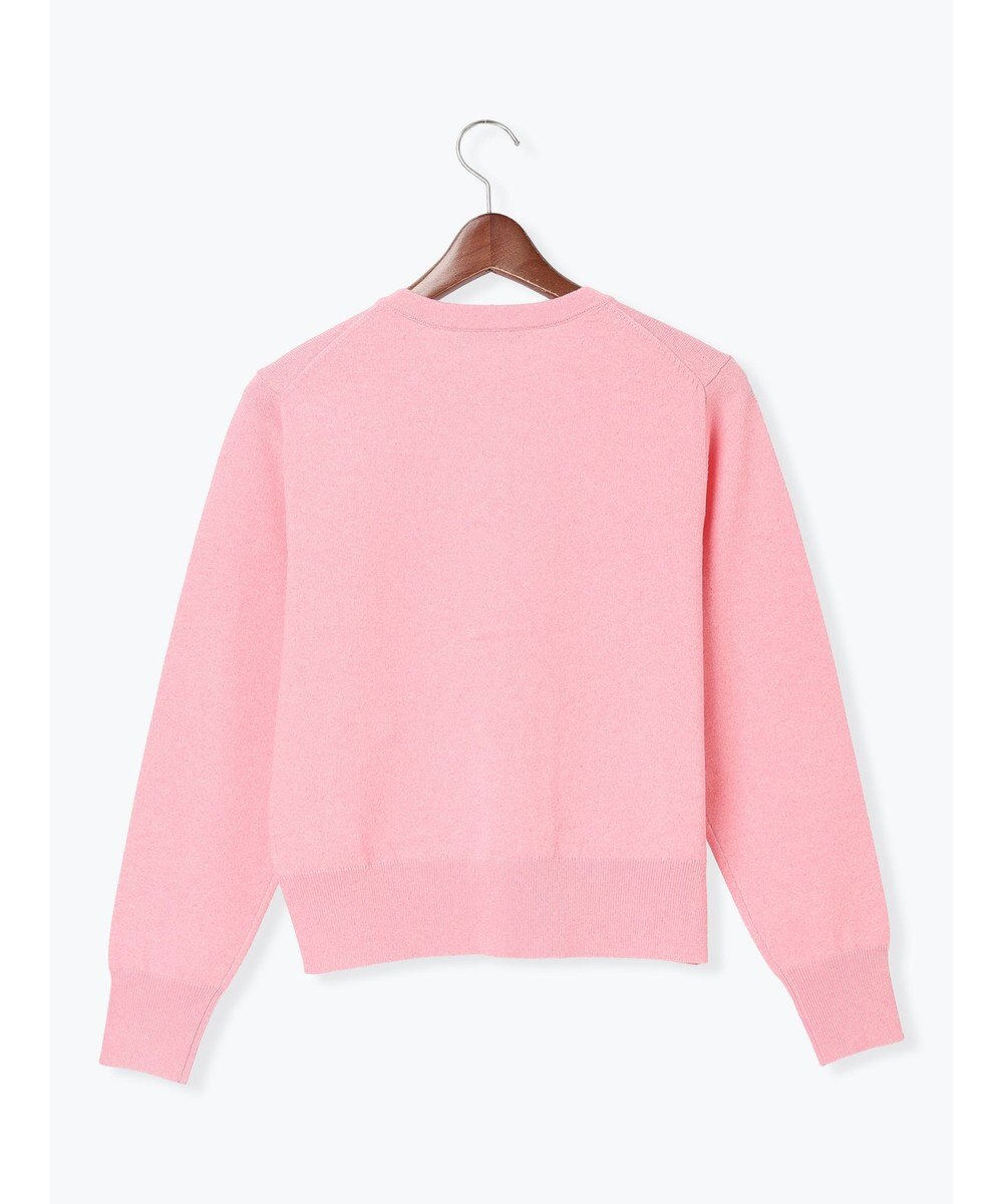 Te chichi ポケット付きクルーネックカーディガン 