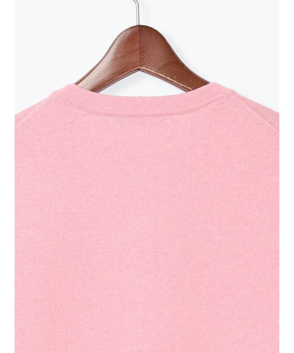 Te chichi ポケット付きクルーネックカーディガン 