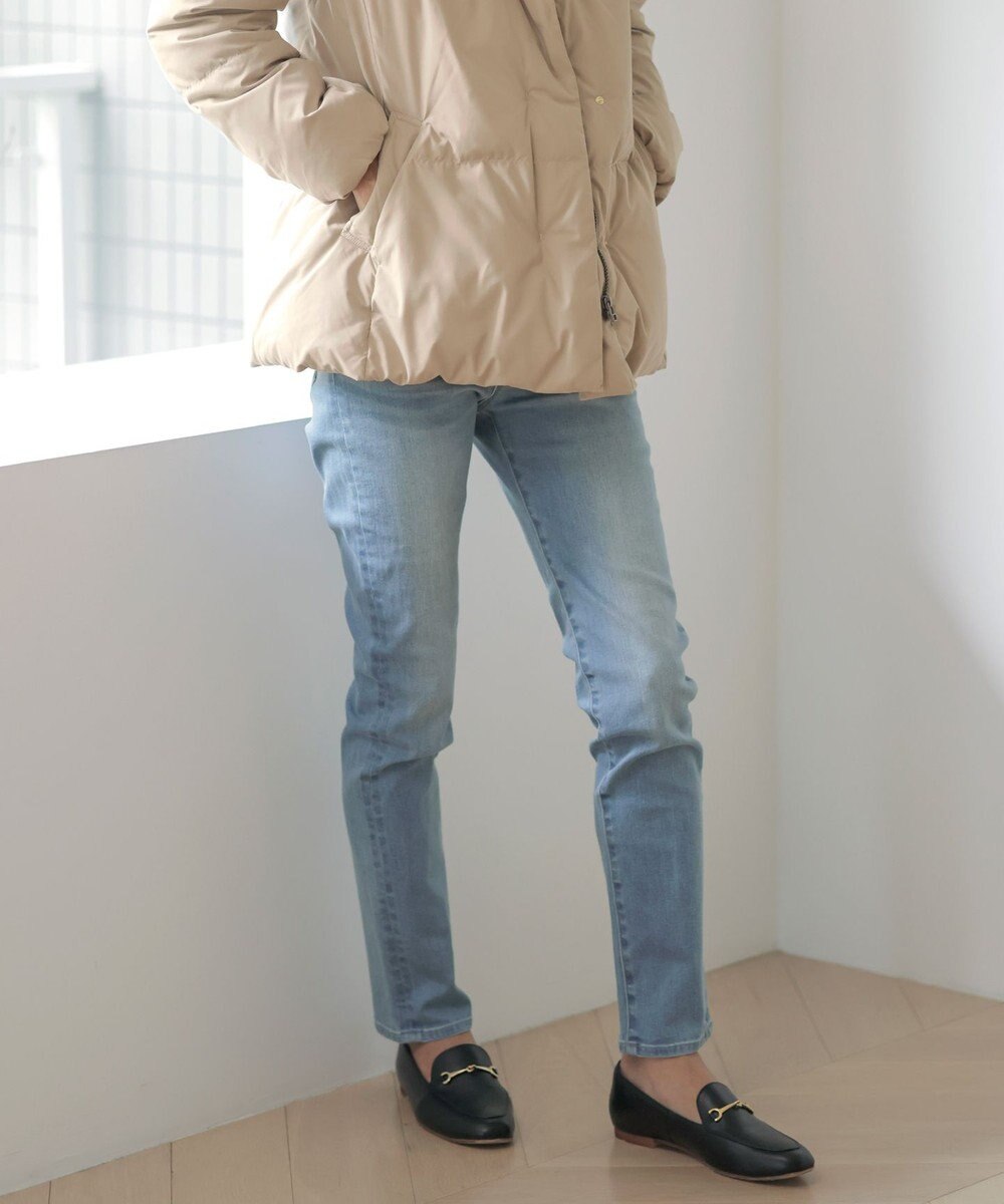 J.PRESS LADIES S 【洗える】BASIC STRETCH DENIM スキニー パンツ 