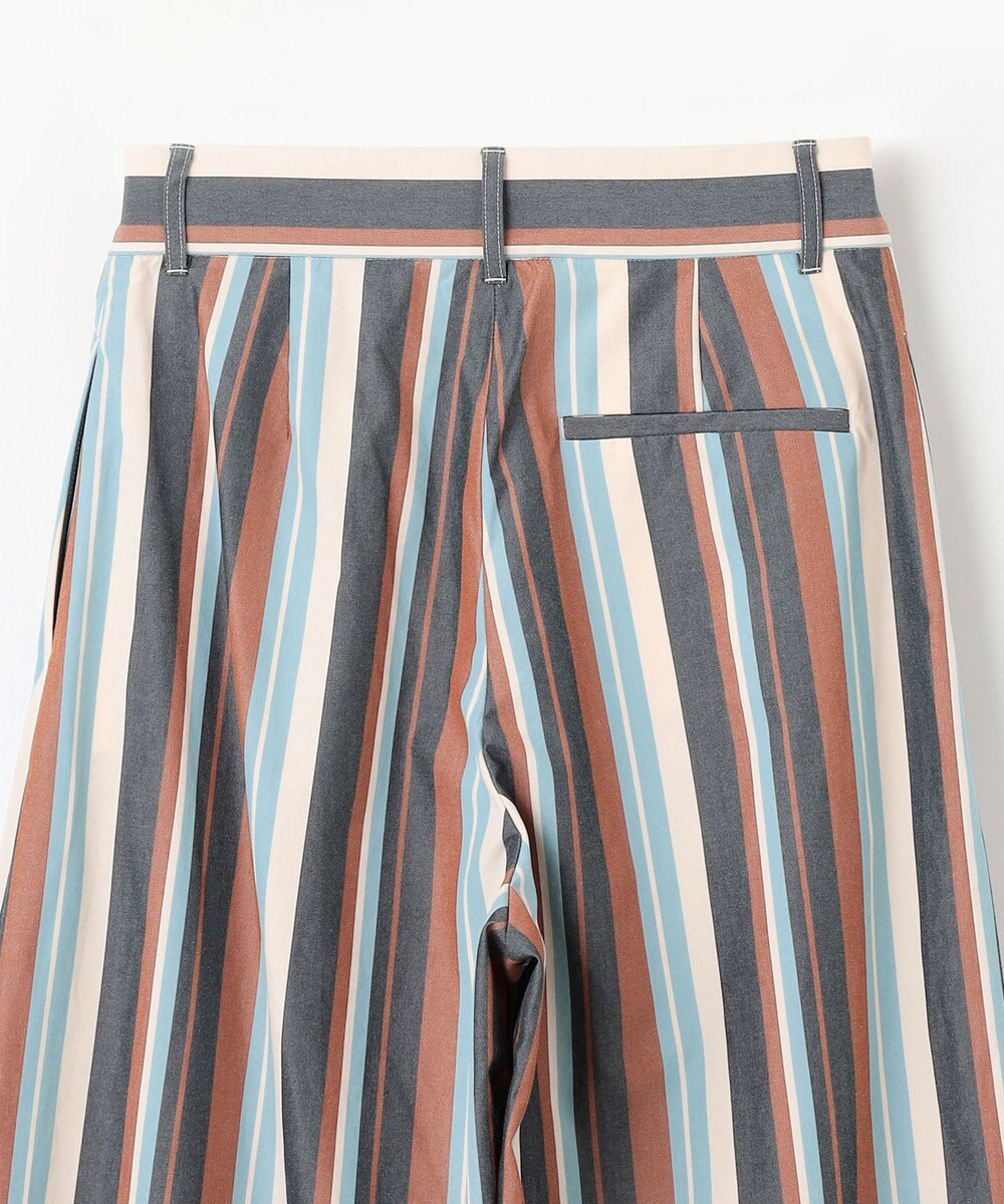 NAVE 【Nave 　洗える】ワイドストライプ　パンツ 