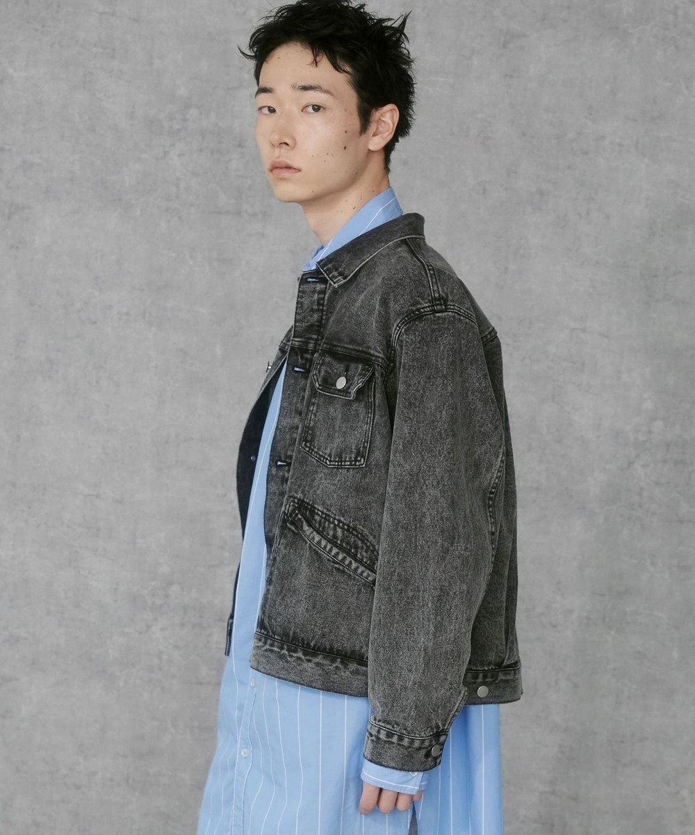 WEGO デニムトラッカージャケット 