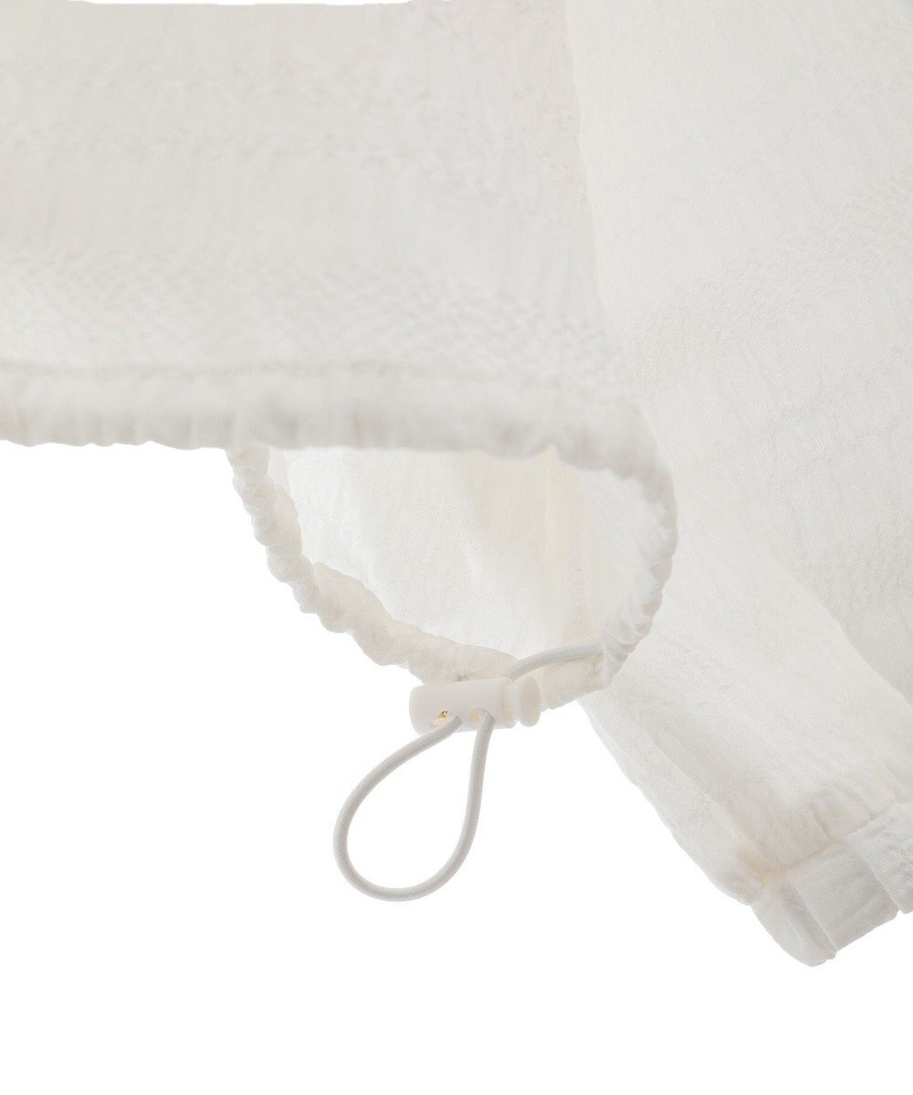 Green Parks 裾ドロスト表面長袖プルオーバー 