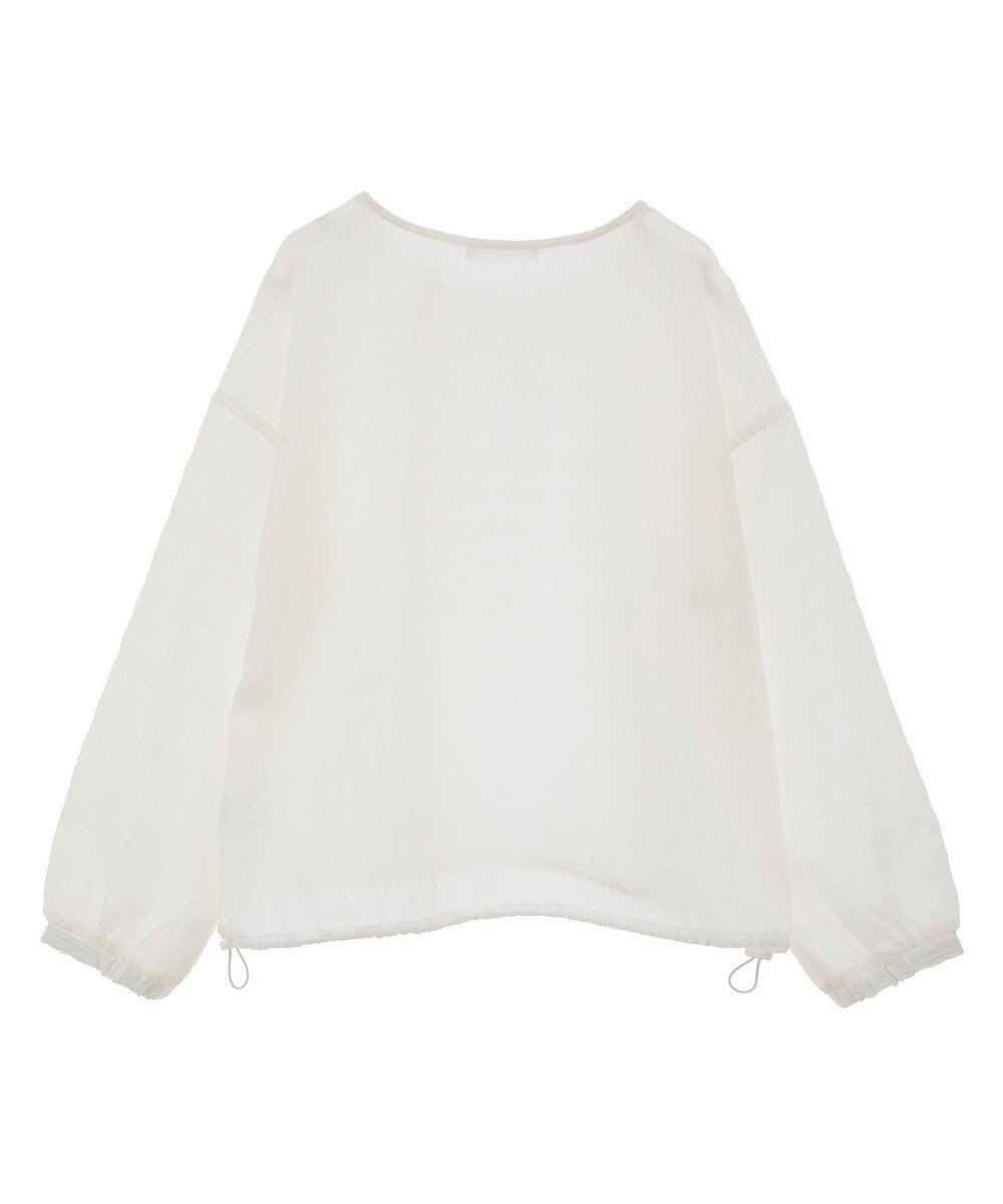 Green Parks 裾ドロスト表面長袖プルオーバー 