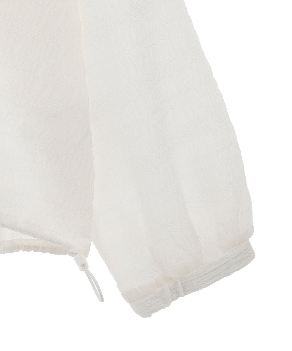 Green Parks 裾ドロスト表面長袖プルオーバー 