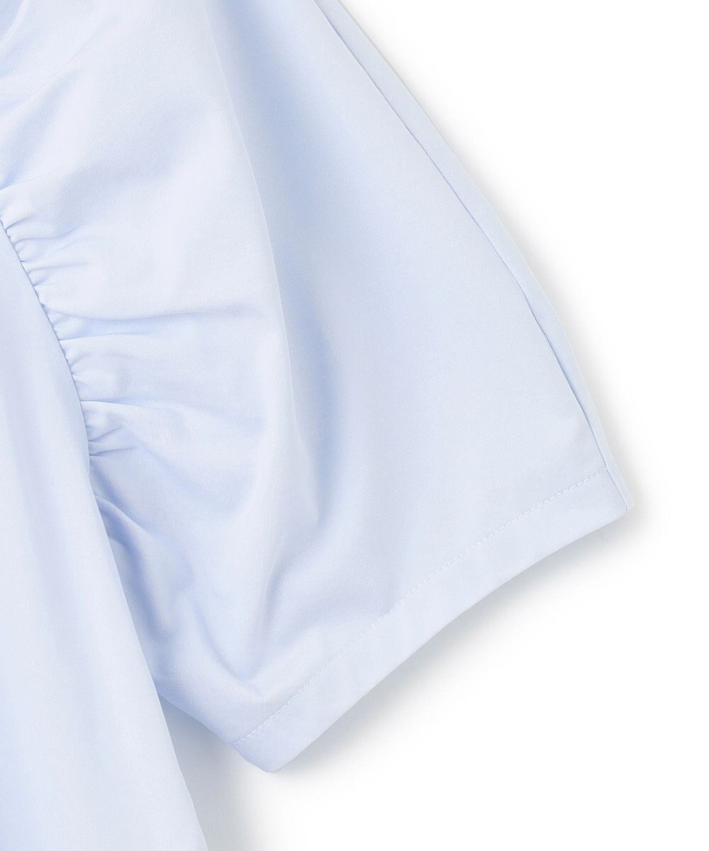 UNFILO ショルダーギャザーT 