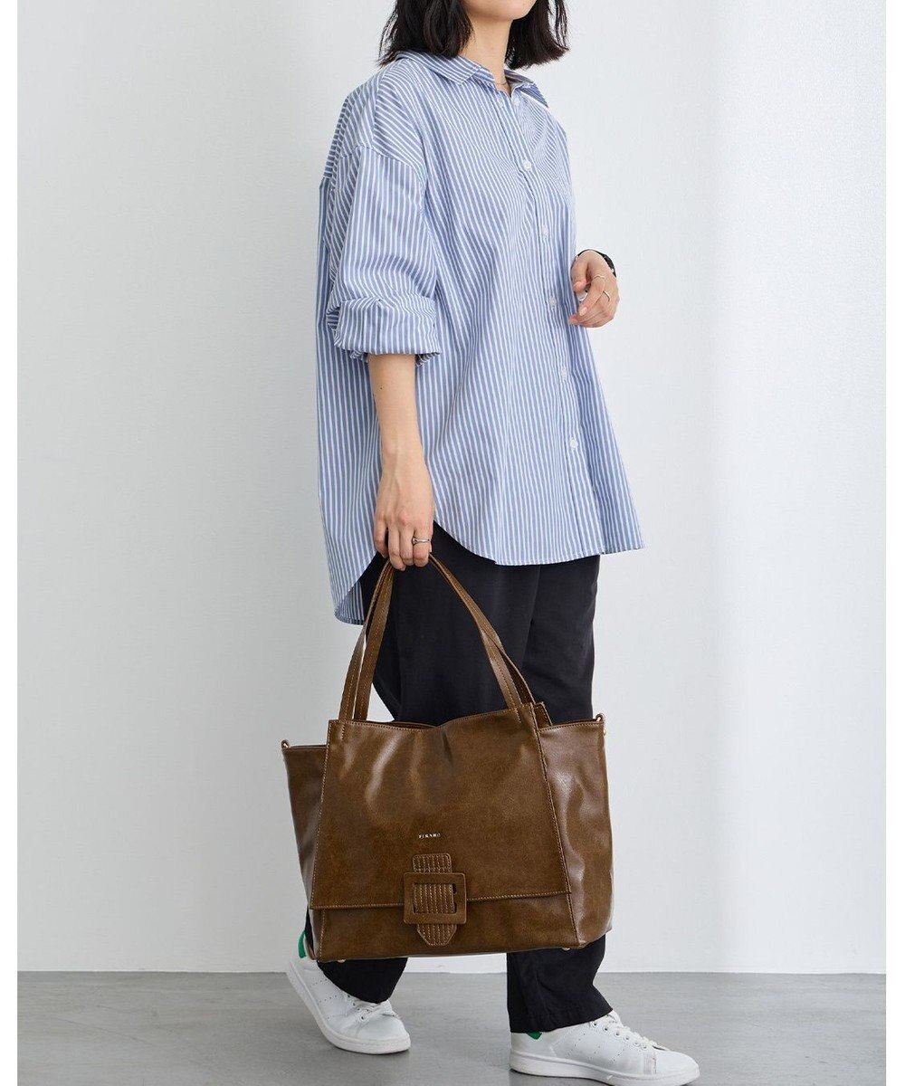 MioFIRANO バックル付きトートバッグ＆ショルダーバッグセット 2WAY A4サイズ対応　FIRANO フィラノ 