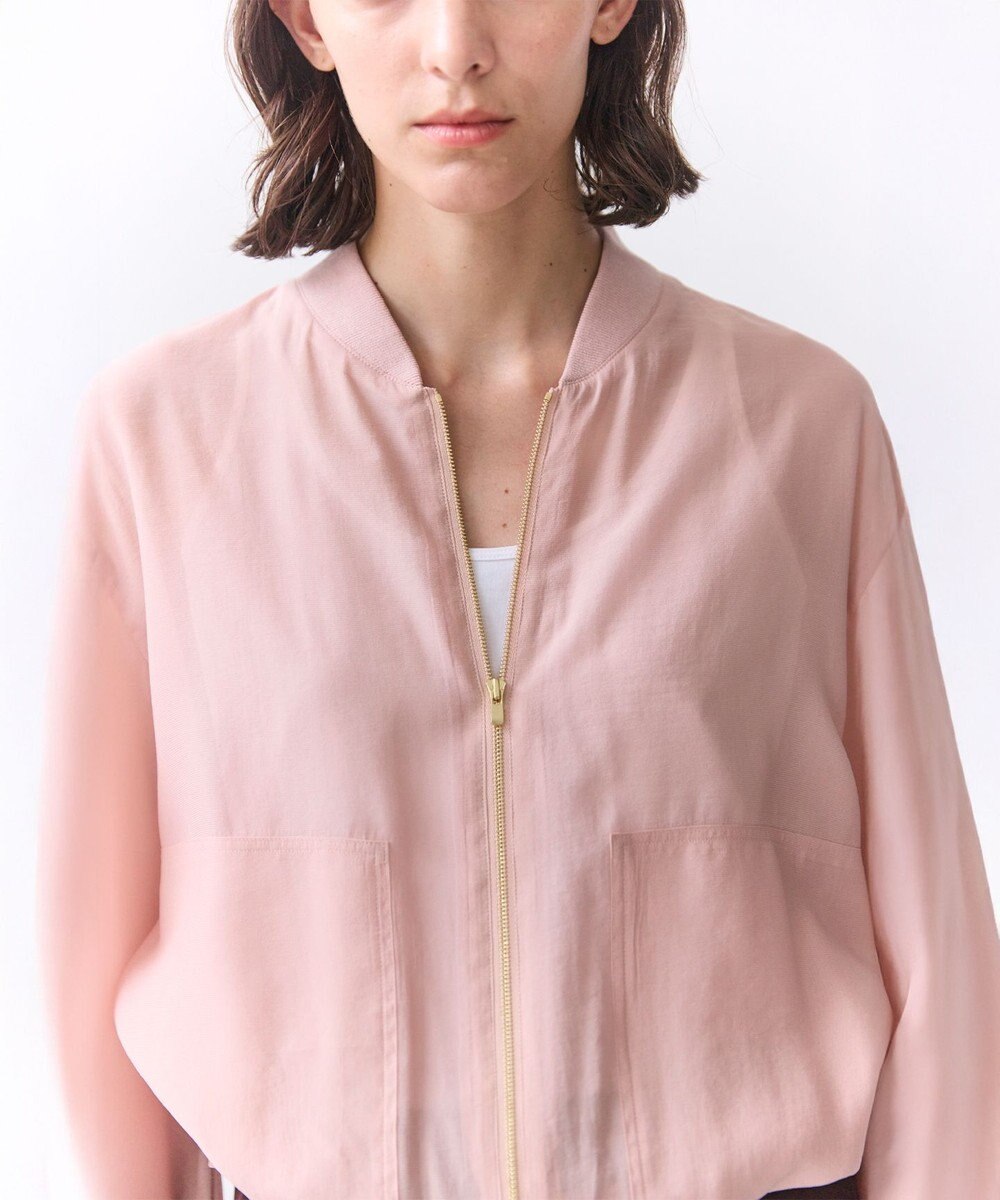 BEIGE， SERAPHIN / ライトシアーギャザー ブルゾン 