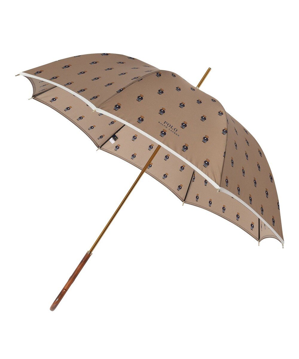 MOONBAT POLO RALPH LAUREN 長傘 FLAG BEAR ツイル 