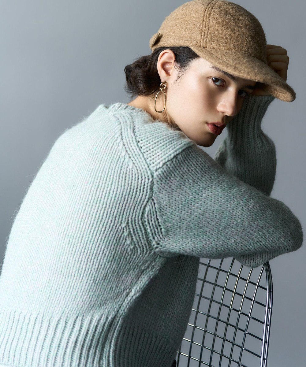 23区 L 【洗える】カラーミックス カーディガン 