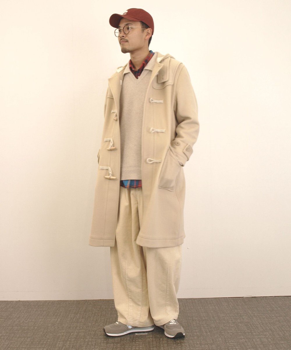 J.PRESS YORK STREET 【UNISEX】フランネルボタンダウン シャツ 