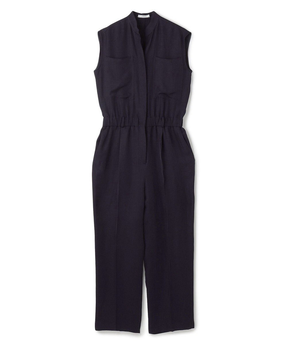 BEIGE， 【洗える】BERNARD / リネンノースリーブオールインワン 