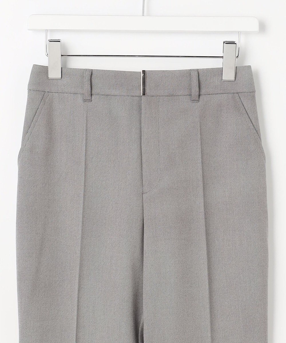 ANY SIS 褒めらレディストレッチ セミフレア テーパードパンツ 