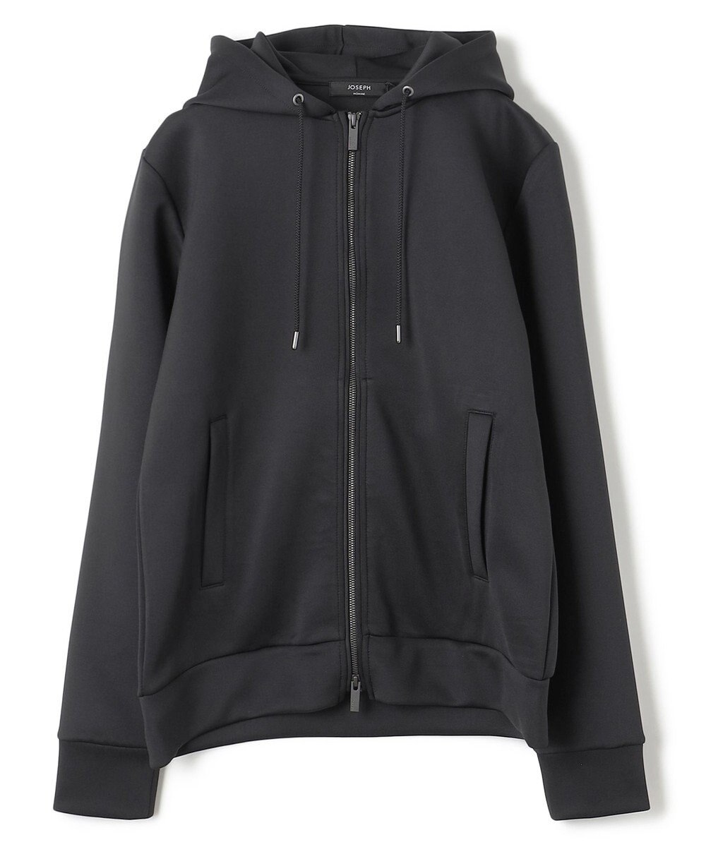 JOSEPH HOMME ストレッチダブル ジャージー　ZIP UPフーディー 