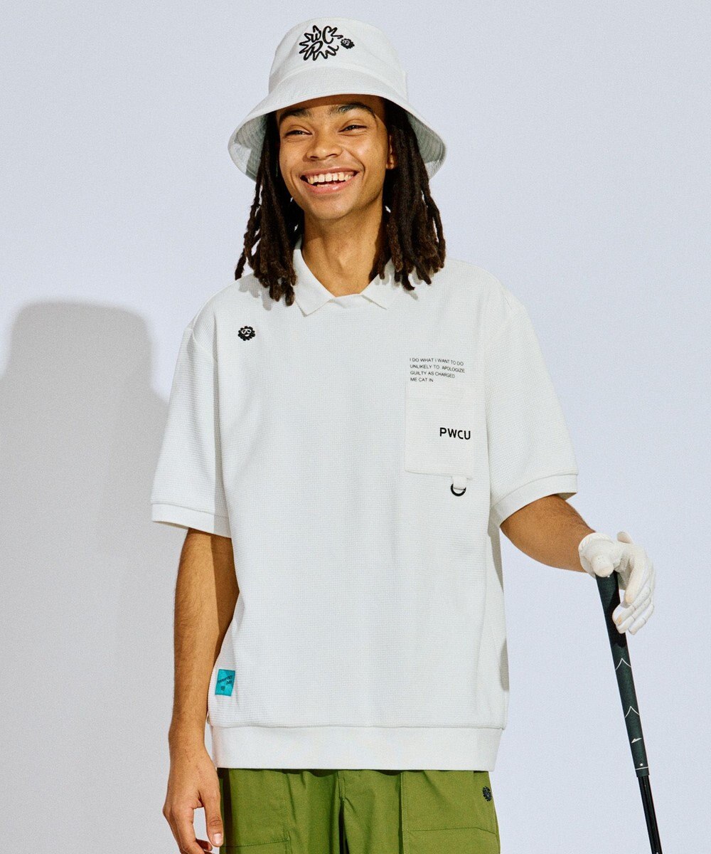 PW CIRCULUS 【手洗い洗濯可 / 小さくたためる】【UNISEX】NEW！ポケッタブルバケットハット  ゴルフ 