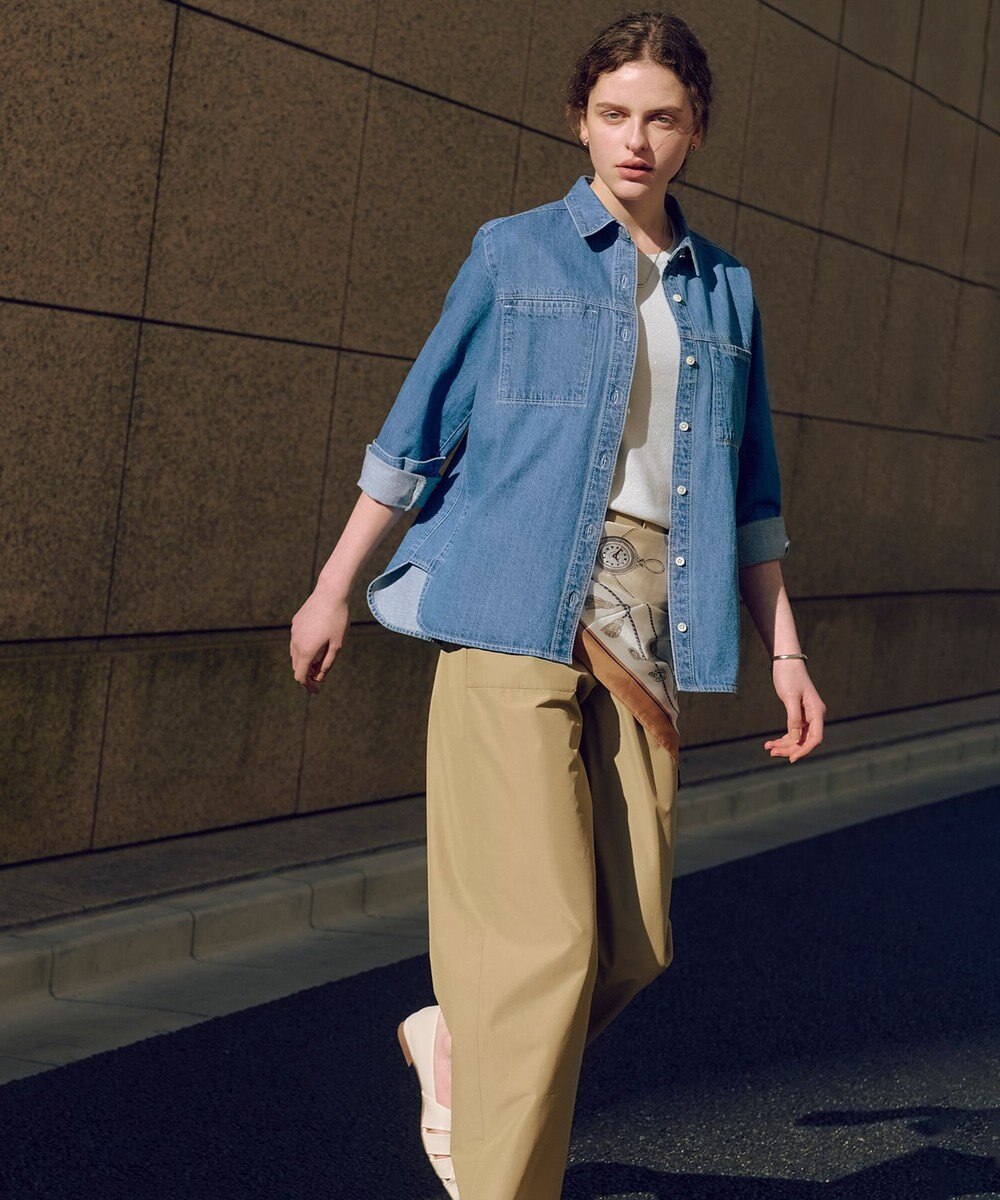 J.PRESS LADIES Traditional print  スクエア スカーフ 