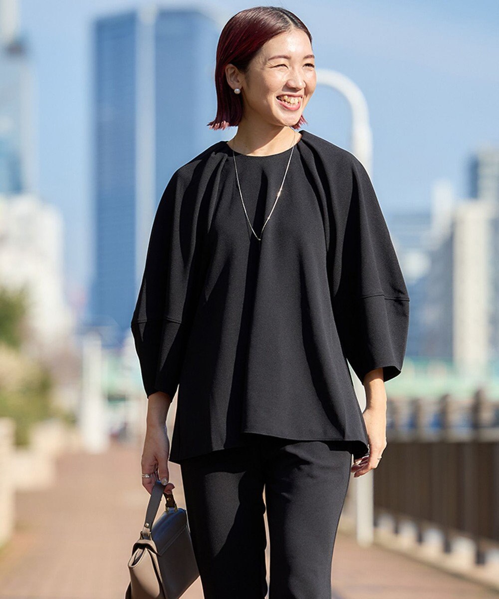 UNFILO BEAUTY MOVE 2WAYブラウス 