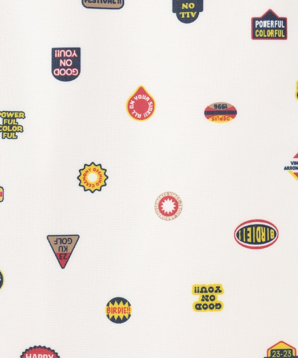 23区GOLF 【WOMEN】【吸水速乾】ステッカープリント スカート 