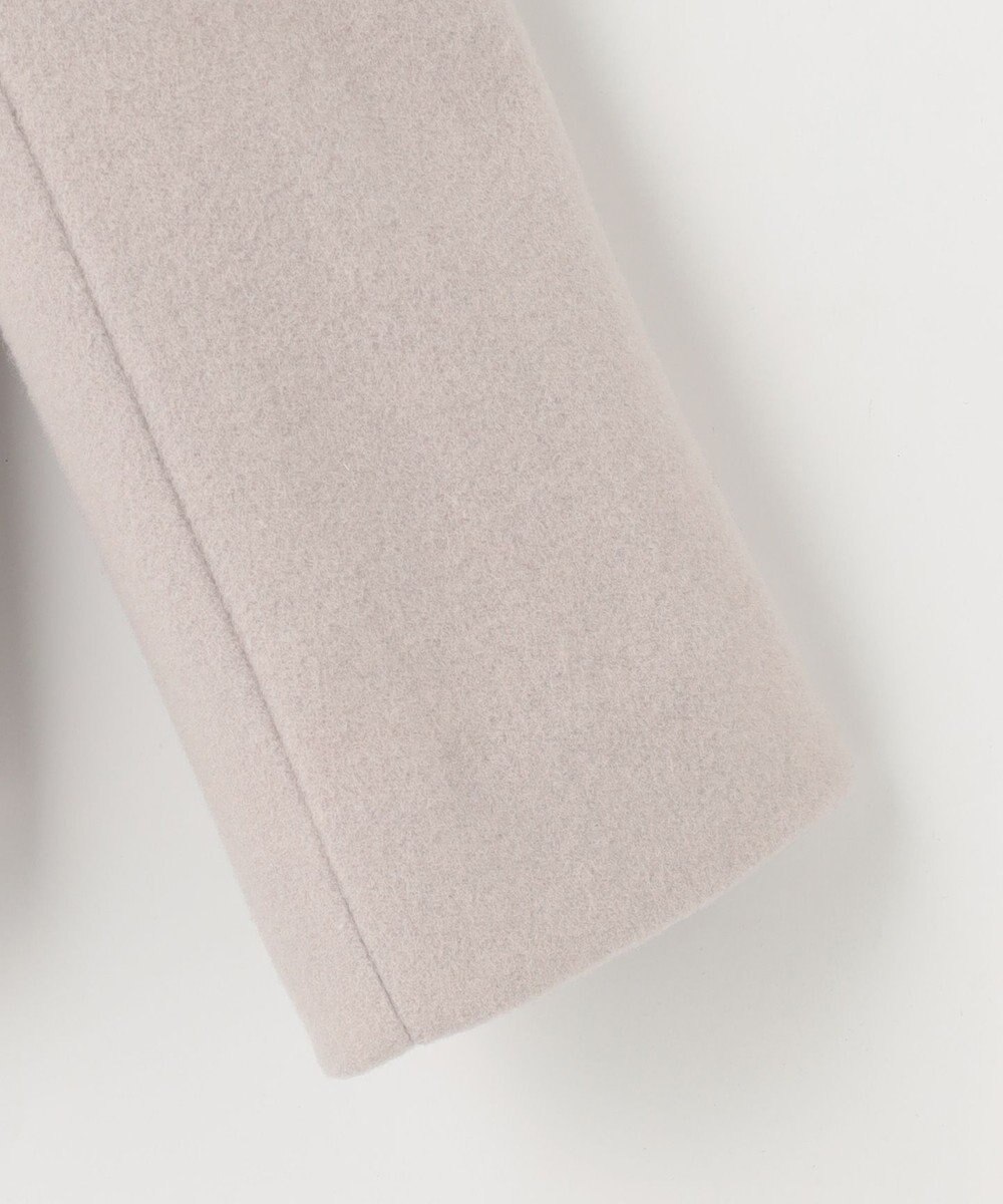 ANY SIS S 【低身長企画】ファインウールモッサスタンド ショート コート 