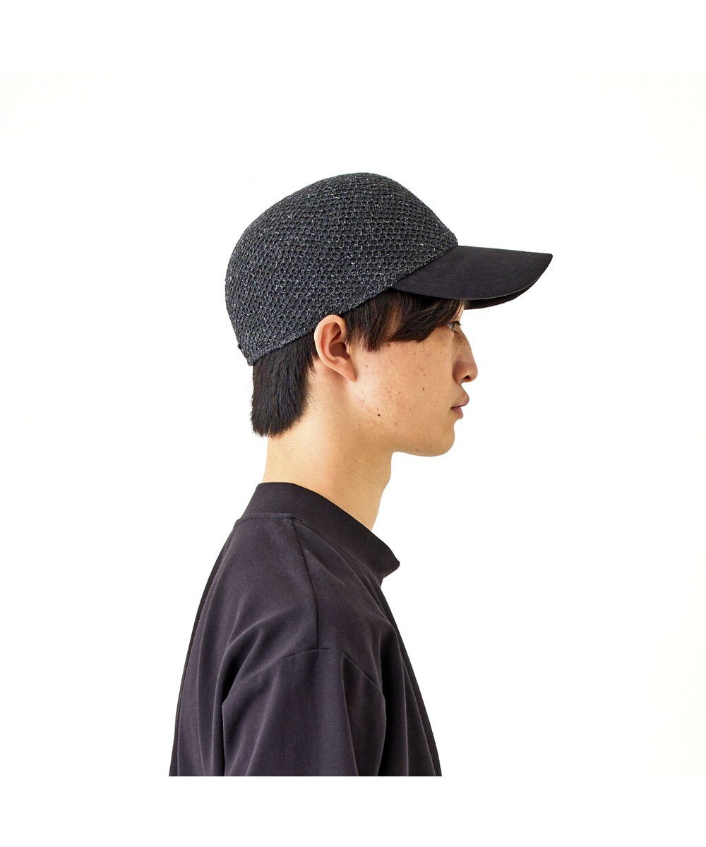 ATRENA 【日本製】つばスエードキャップ 