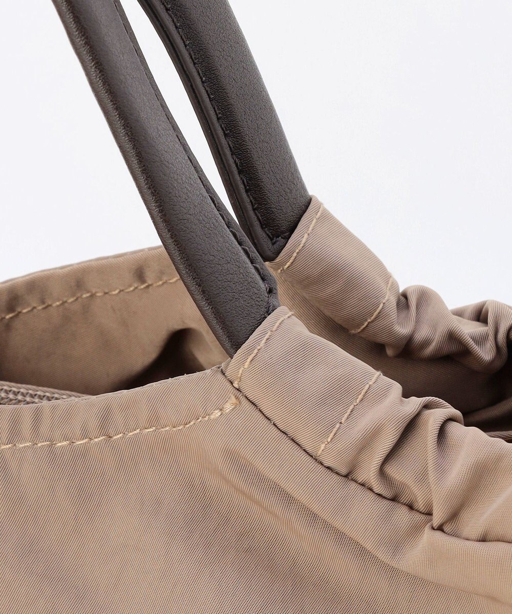 LA BAGAGERIE 【MONICA】サイドギャザー2WAYトートバッグ Mサイズ 